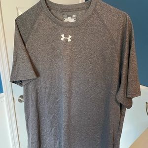 Under Armour Men’s T-Shirt, L, Charcoal